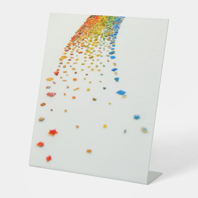 Plastic Pedestal Sign 10"X12" (Front)