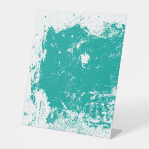 Plastic Pedestal Sign 10"X12"