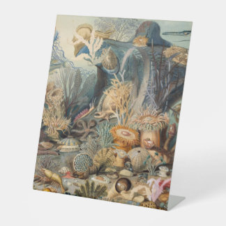 Plastic Pedestal Sign 10"X12"