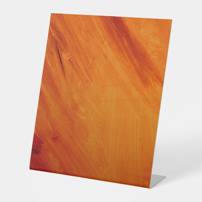 Plastic Pedestal Sign 10"X12" (Front)