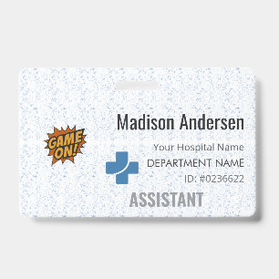 Plastic PVC Badge – Grad.Meeting.Logo.Visitor! ID Badge
