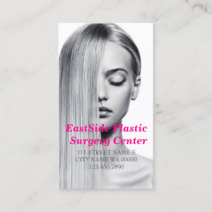 Plastic Surgeon Cosmetic Medical Spa Business Card