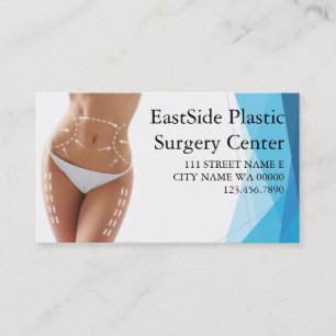 Plastic Surgeon Cosmetic Medical Spa Business Card