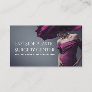 Plastic Surgeon Cosmetic Medical Spa Business Card