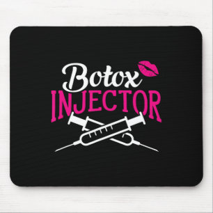 Plastic Surgery Cosmetic Nurse Lips Injector Botox Mouse Mat
