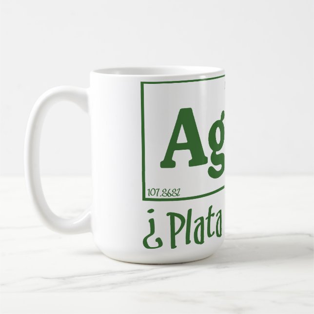 Plata o plomo coffee mug (Left)