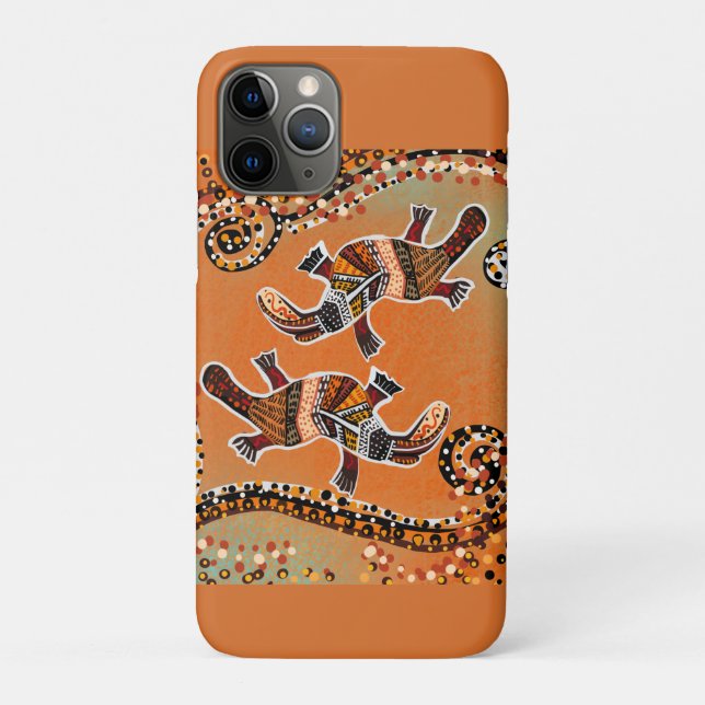 PLATAPUS ART        Case-Mate iPhone CASE (Back)