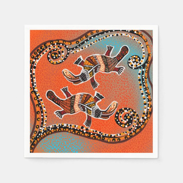 PLATAPUS ART       NAPKIN (Front)