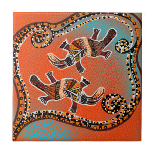 PLATAPUS ART        TILE