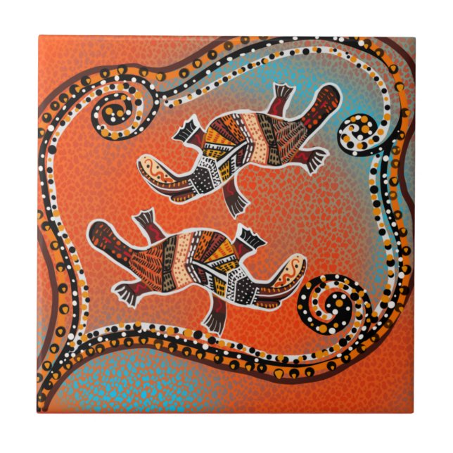 PLATAPUS ART        TILE (Front)