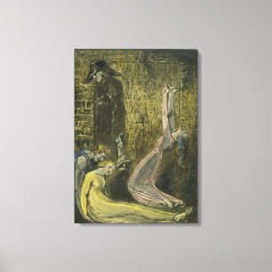 Plate 13 from 'Europe. A Prophecy', 1794 (relief e Canvas Print