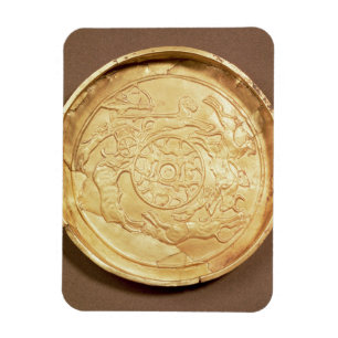 Plate (gold) magnet