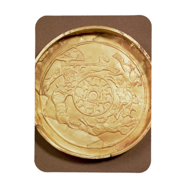 Plate (gold) magnet (Vertical)