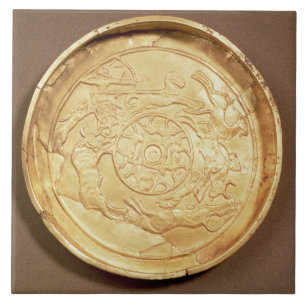 Plate (gold) tile