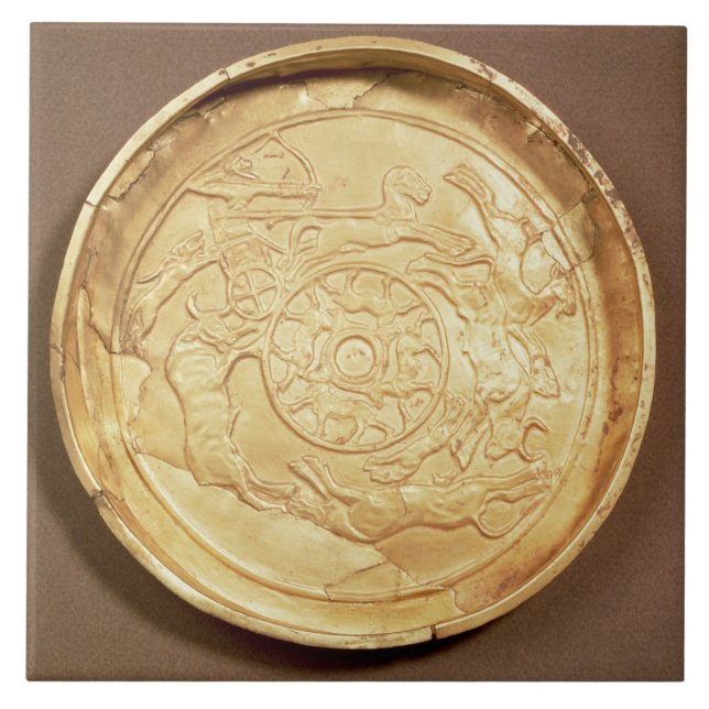 Plate (gold) tile (Front)