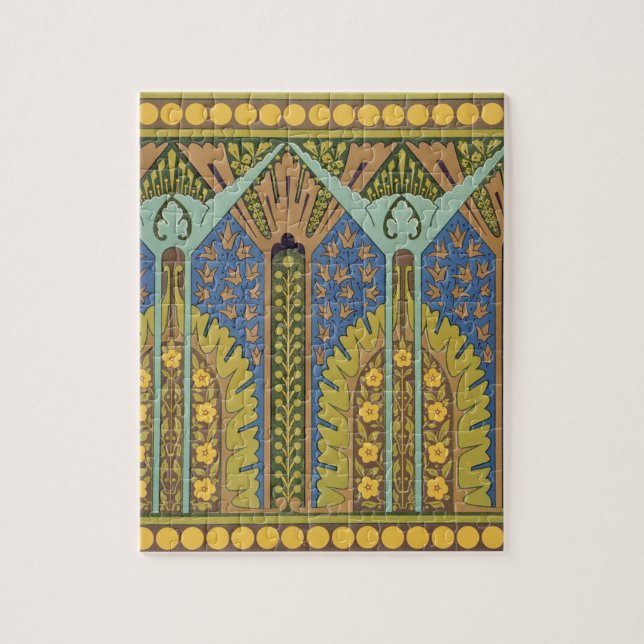 Plate III from 'Studies in Design', c.1874-76 (lit Jigsaw Puzzle (Vertical)