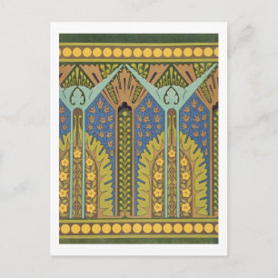 Plate III from 'Studies in Design', c.1874-76 (lit Postcard