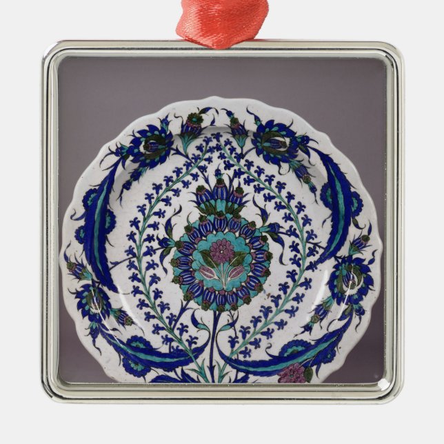 Plate Metal Tree Decoration (Front)
