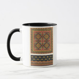 Plate of design for carpets, from 'Industrial Arts Mug