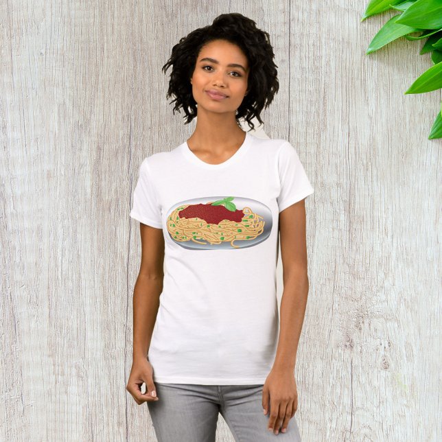 Plate Of Spaghetti Womens T-Shirt (Creator Uploaded)