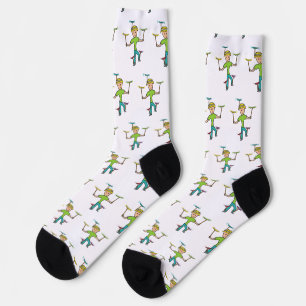 Plate Spinning Socks