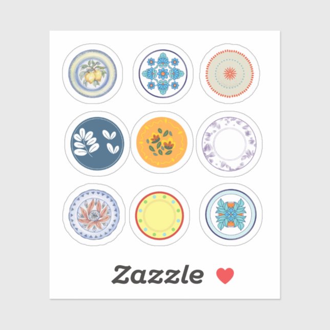 Plate Stickers (Sheet)