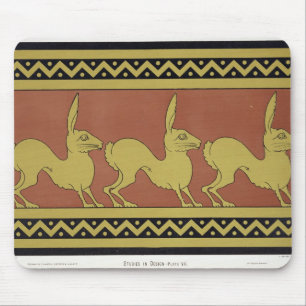 Plate VII from 'Studies in Design', c.1874-76 (lit Mouse Mat