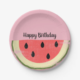 Plate Watermelon