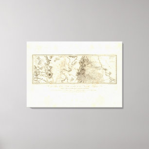 Plateau of Mexico City Canvas Print