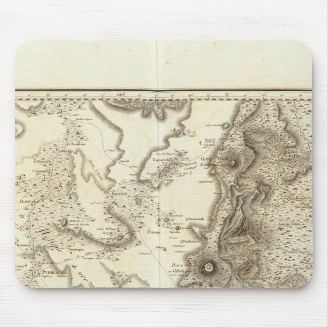 Plateau of Mexico City Mouse Mat (Front)