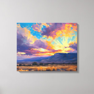 Plateau Serenade Fine Art Canvas Print