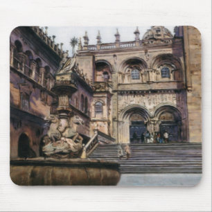Platerías (Santiago de Compostela. A Coruña) Mouse Mat