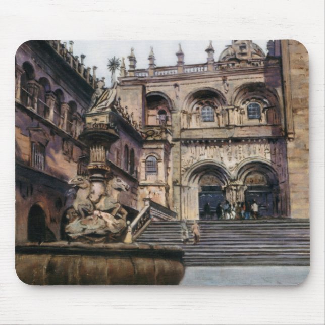 Platerías (Santiago de Compostela. A Coruña) Mouse Mat (Front)