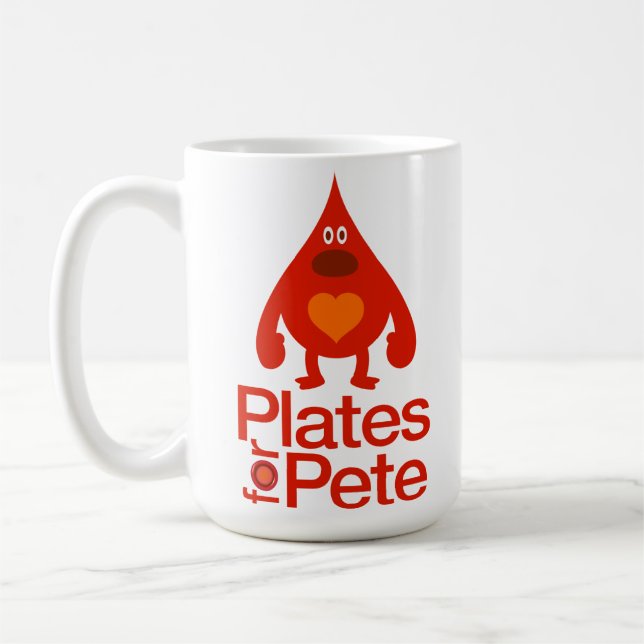Plates for Pete Mug (Left)