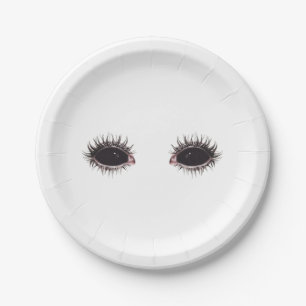 Plates Halloween Eyes