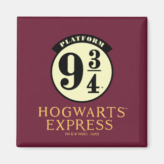 Platform 9 3/4 HOGWARTS™ EXPRESS Icon Magnet