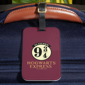 Platform 9¾ Hogwarts Express Icon Luggage Tag
