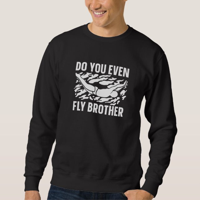 Platform Diver Brother  Springboard Diving Sweatshirt (Front)