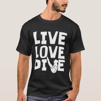 Platform Diver Love Springboard Diving T-Shirt