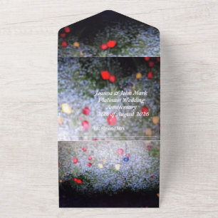 platinum 20th wedding anniversary invitation  