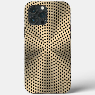 Platinum bronze Stainless Steel Print iPhone 13 Pro Max Case