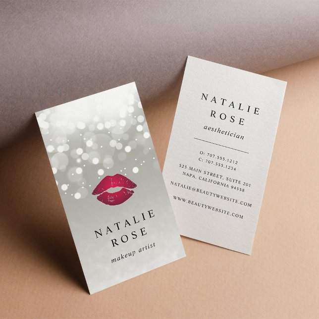 Platinum Glow | Lips Business Card (Creator Uploaded)