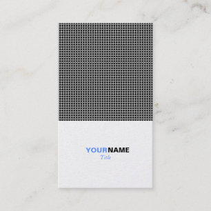 Platinum Grid Business Card