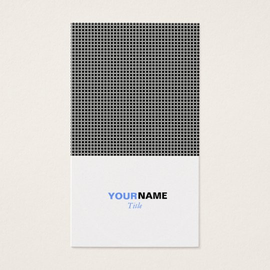 Platinum Grid Business Card