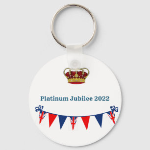 Platinum Jubilee 2022 Celebration Keychain