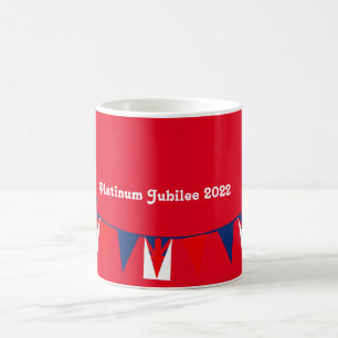 Platinum Jubilee 2022 Red Coffee Mug