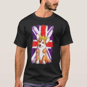 Platinum Jubilee Corgi 2022 & Union Jack Idea For T-Shirt