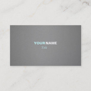 Platinum Paper Business Card