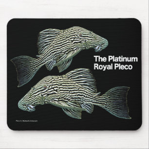 Platinum Royal Pleco Mouse Mat