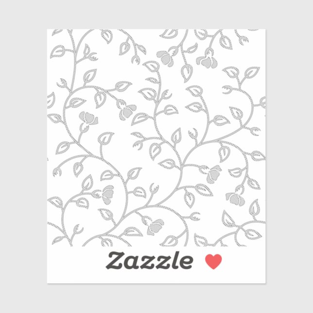 Platinum, Snow Drift, Star Dust decorative Design. (Sheet)